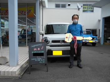 矢野、初納車できました。